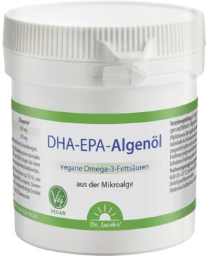 DR. JACOB'S DHA-EPA-Algenöl Kaps         Ds 60 Stk