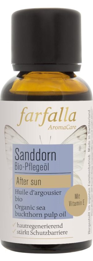 FARFALLA Bio-Pflegeöl Sanddornfruchtfleisch  30 ml