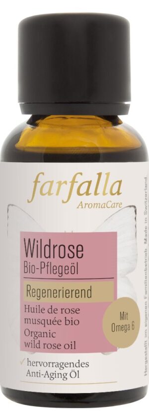 FARFALLA Bio-Pflegeöl Wildrose 30 ml