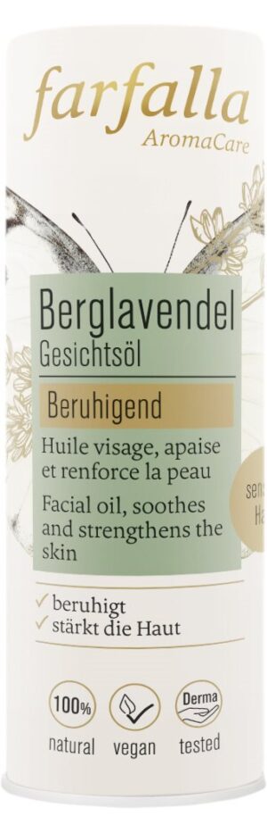 FARFALLA Gesichtsöl Berglavendel             15 ml