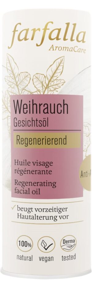 FARFALLA Gesichtsöl Weihrauch                15 ml
