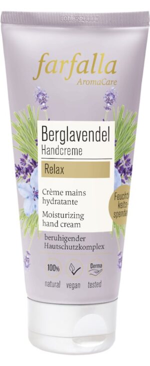 FARFALLA Handcreme Berglavendel              50 ml