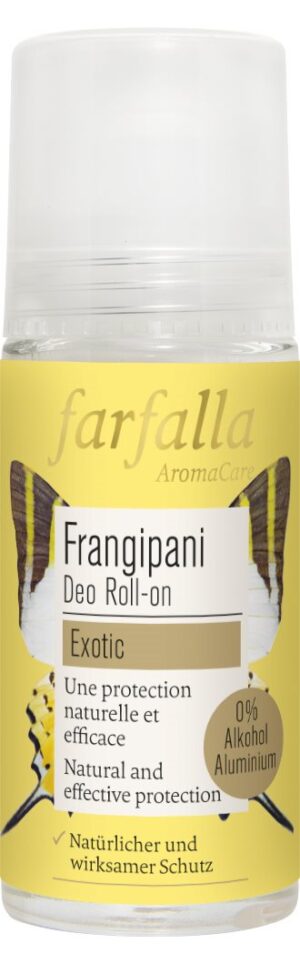 FARFALLA Blumig Deo Roll-on Frangipani       50 ml