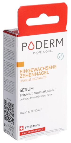 PODERM Huile Sérum Ongles Apaisante Fl 8 ml