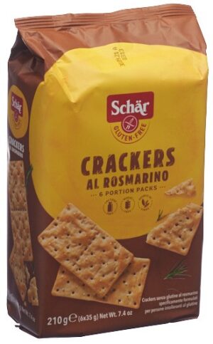 SCHAR Crackers al rosmarino glutenfrei 210 g