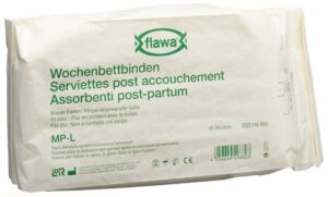 FLAWA Wochenbettbinden MP-L keimreduzierBtl 10 Stk