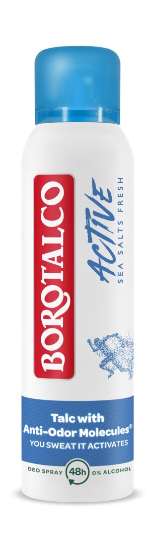 BOROTALCO Deo Active Spray Meersalz     Spr 150 ml