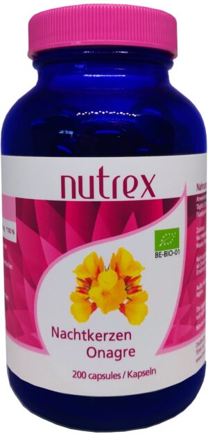 NUTREX Nachtkerzenöl Kaps 500 mg Bio    Ds 200 Stk