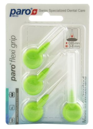 PARO Flexi Grip 3/8.0mm hellgrün med kon     4 Stk