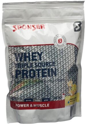 SPONSER Whey Triple Source Protein VanillBtl 500 g