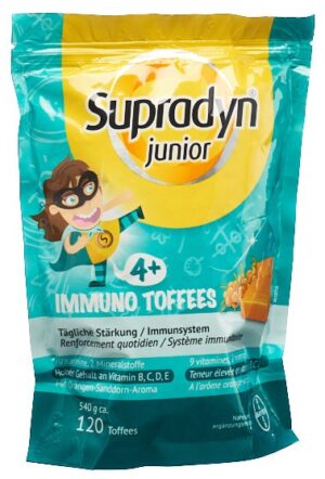 SUPRADYN junior immuno Toffees Btl 120 Stk