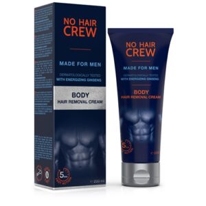NO HAIR CREW Körper-Enthaarungscreme MännTb 200 ml