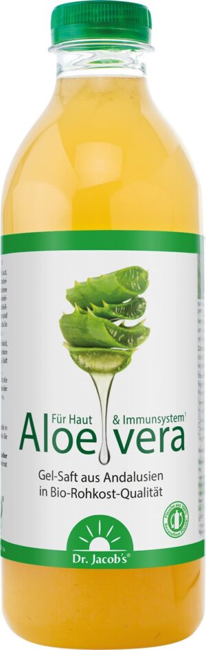 DR. JACOB'S Aloe-vera-Gel-Saft Bio RohkoPetfl 1 lt