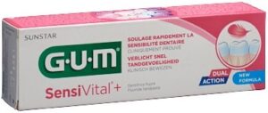 GUM SensiVital+ Zahnpasta Tb 75 ml