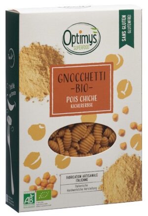 OPTIMYS Gnocchetti Kichererbsen Bio      Btl 250 g