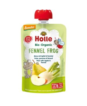 HOLLE Fennel Frog Pouchy Birne Apfel Fenchel 100 g