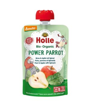 HOLLE Power Parrot Pouchy Birne Apfel Spinat 100 g