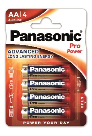 PANASONIC Batterien Pro Power AA LR6   Blist 4 Stk