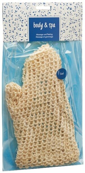HERBA Massagehandschuh fein Sisal