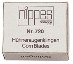 NIPPES Ersatzklingen Hornhauthobel          20 Stk