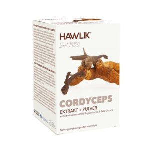 HAWLIK Cordyceps Extrakt + Pulver Kaps     120 Stk