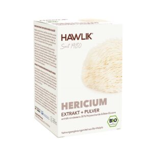 HAWLIK Hericium Extrakt + Pulver Kaps      120 Stk