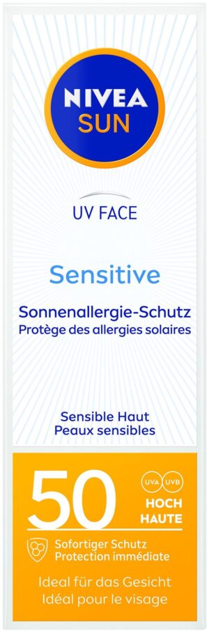 NIVEA Sun UV Face Sens LSF50                 50 ml