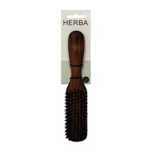 HERBA Haarbürste geölt Wildsch-/Nylon lang Buche