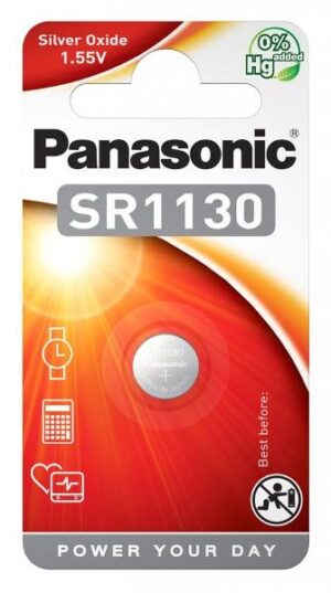 PANASONIC Batterien SR1130/V390/SR54         Blist