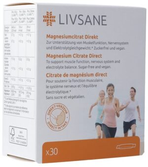 LIVSANE Magnesiumcitrat Direkt 30 Stk
