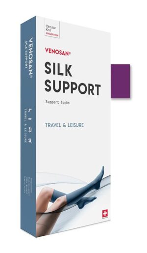 VENOSAN SILK A-D Support Socks L sisko 1 Paar