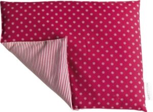 HERZZUCKER Raps-Wärmekissen 26x21cm Sternchen rot