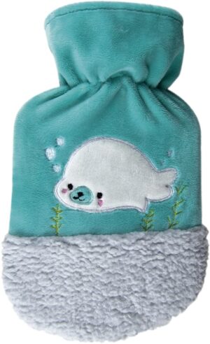 SANGER Wärmflasche Naturkau Velou 0.8l Robbe