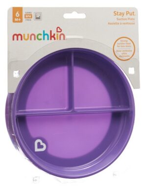 MUNCHKIN Teller mit Saugnäpfen Stay Put