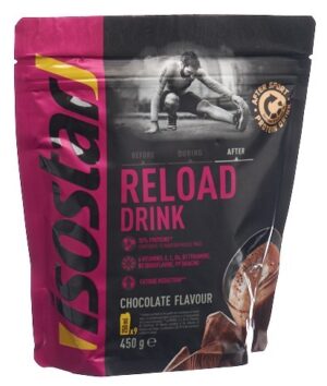 ISOSTAR Reload Drink Plv Schokolade Btl 450 g