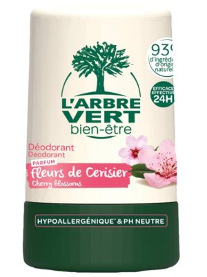 L'ARBRE VERT Öko Deo Roll-on Kirschbl Ham FR 50 ml