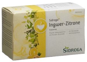 SIDROGA Ingwer-Zitrone Btl 20 Stk