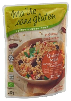 MA VIE S GLUT Fertiggericht Quinoa Hirse Btl 220 g