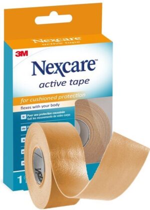 3M NEXCARE Active Tape 2.54cmx4.572m Rolle