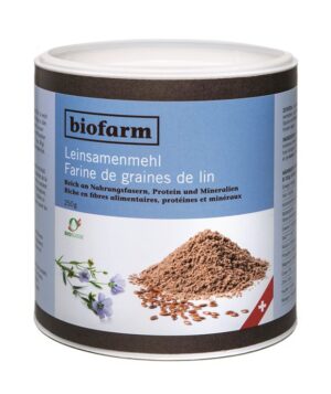 BIOFARM Leinsamenmehl Knospe CH           Ds 250 g