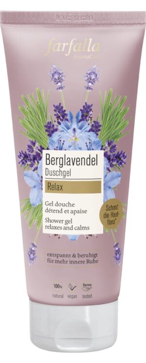 FARFALLA Duschgel Berglavendel Relax        200 ml