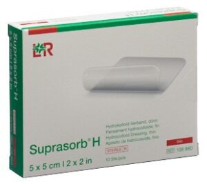 SUPRASORB H Dünn 5x5cm                      10 Stk