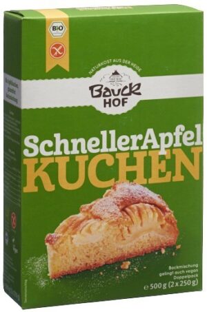 BAUCKHOF Der schnelle Apfelkuch glutenf2 Btl 250 g