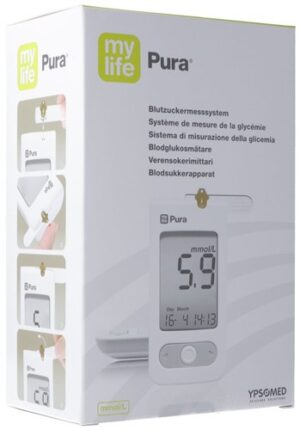 MYLIFE Pura Blutzuckermessgerät Kit mmol/L