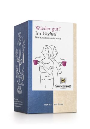 SONNENTOR Wieder gut! Wechsel Zeit Tee BBtl 18 Stk