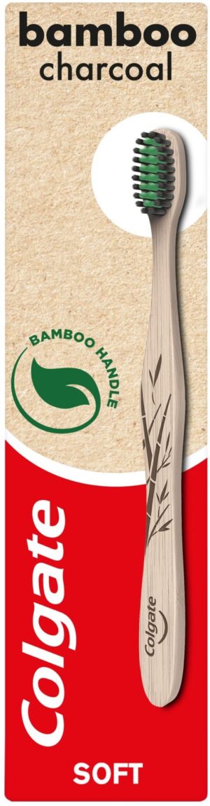 COLGATE Bamboo Aktivkohle Zahnbürste