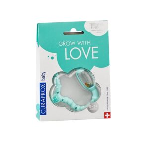 CURAPROX Baby Beissring grün