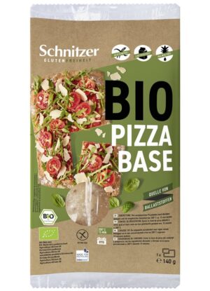 SCHNITZER Bio Pizzabase Einzelpackung        140 g