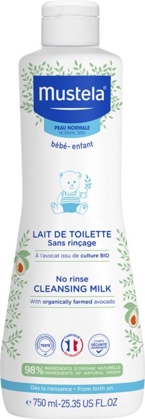 MUSTELA Reinigungsmilch norm Haut o AbspüFl 750 ml