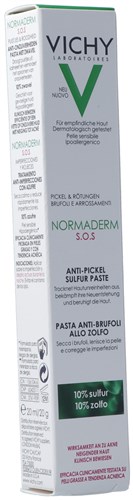 VICHY Normaderm SOS Schwefel-Antiknosp PasTb 20 ml